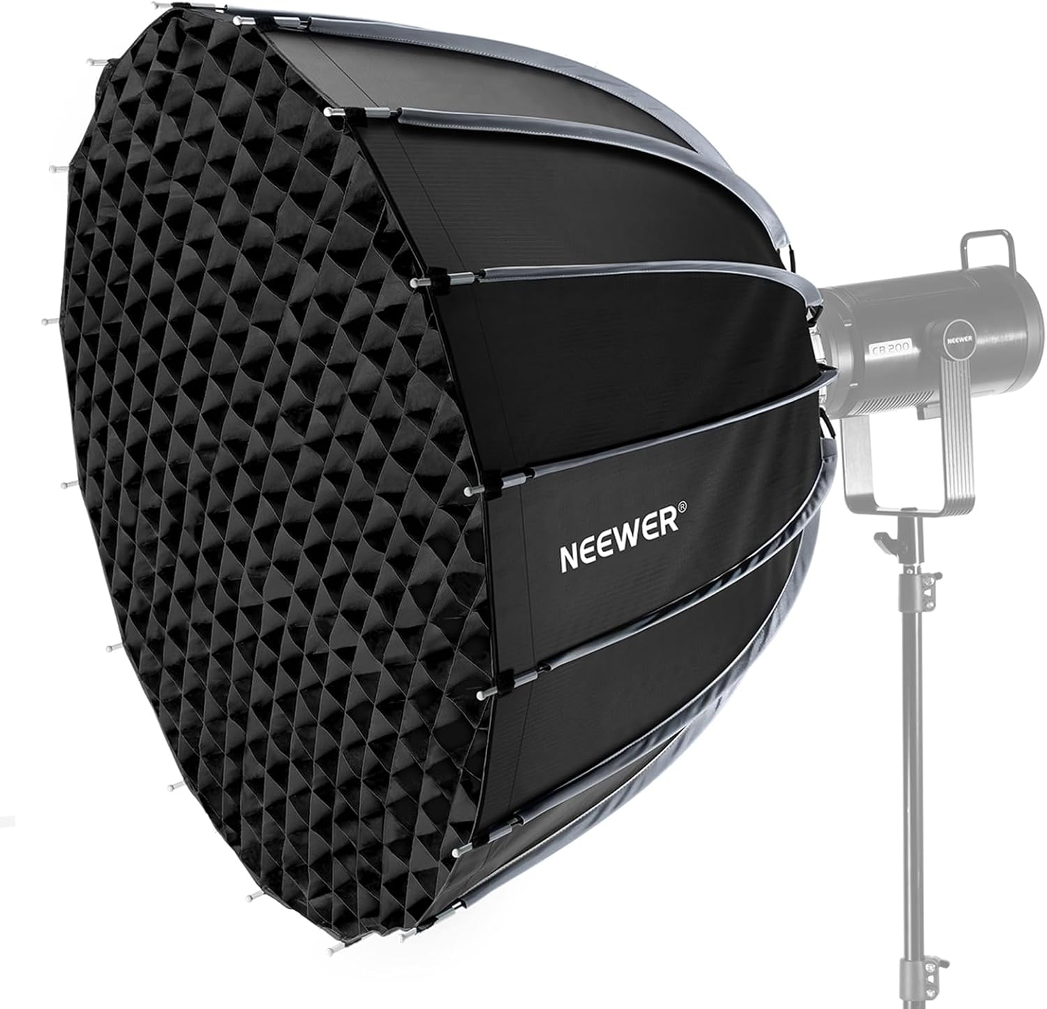 Photography Lighting Professional - Parabolic Softbox with Bowens Mount, 35.4-Inch