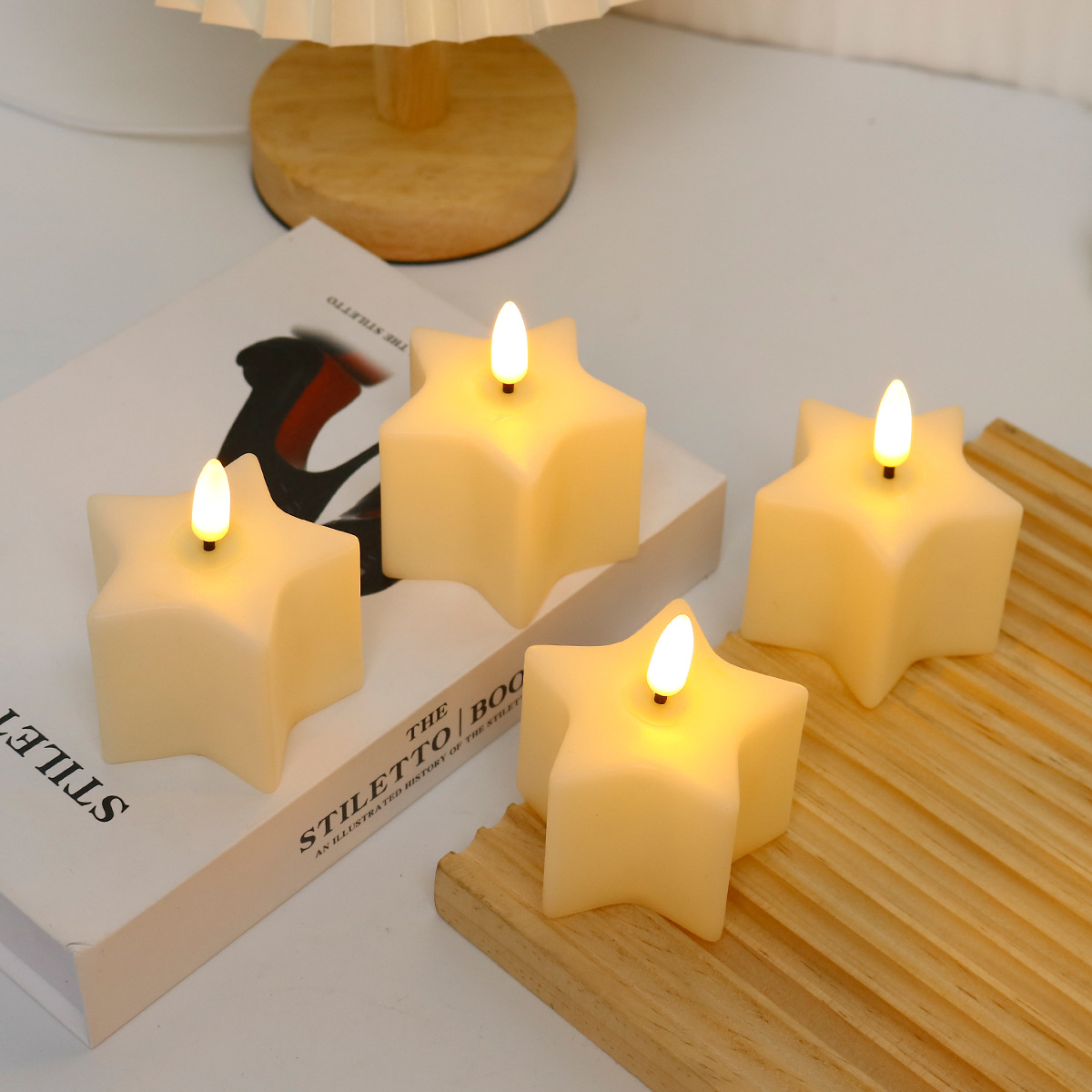 Led Candle  Cube for Wedding,  - Lighting In Photography ulasan dan harga