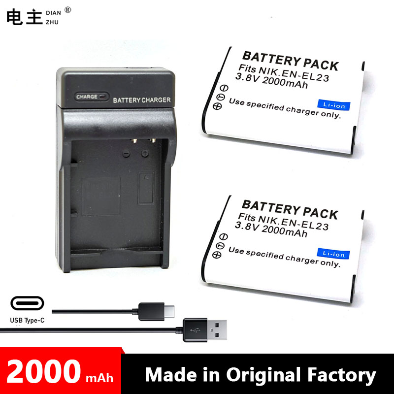 EN-EL23 ENEL23 EN EL23 Battery - Nikon Camera D3500 ulasan dan harga