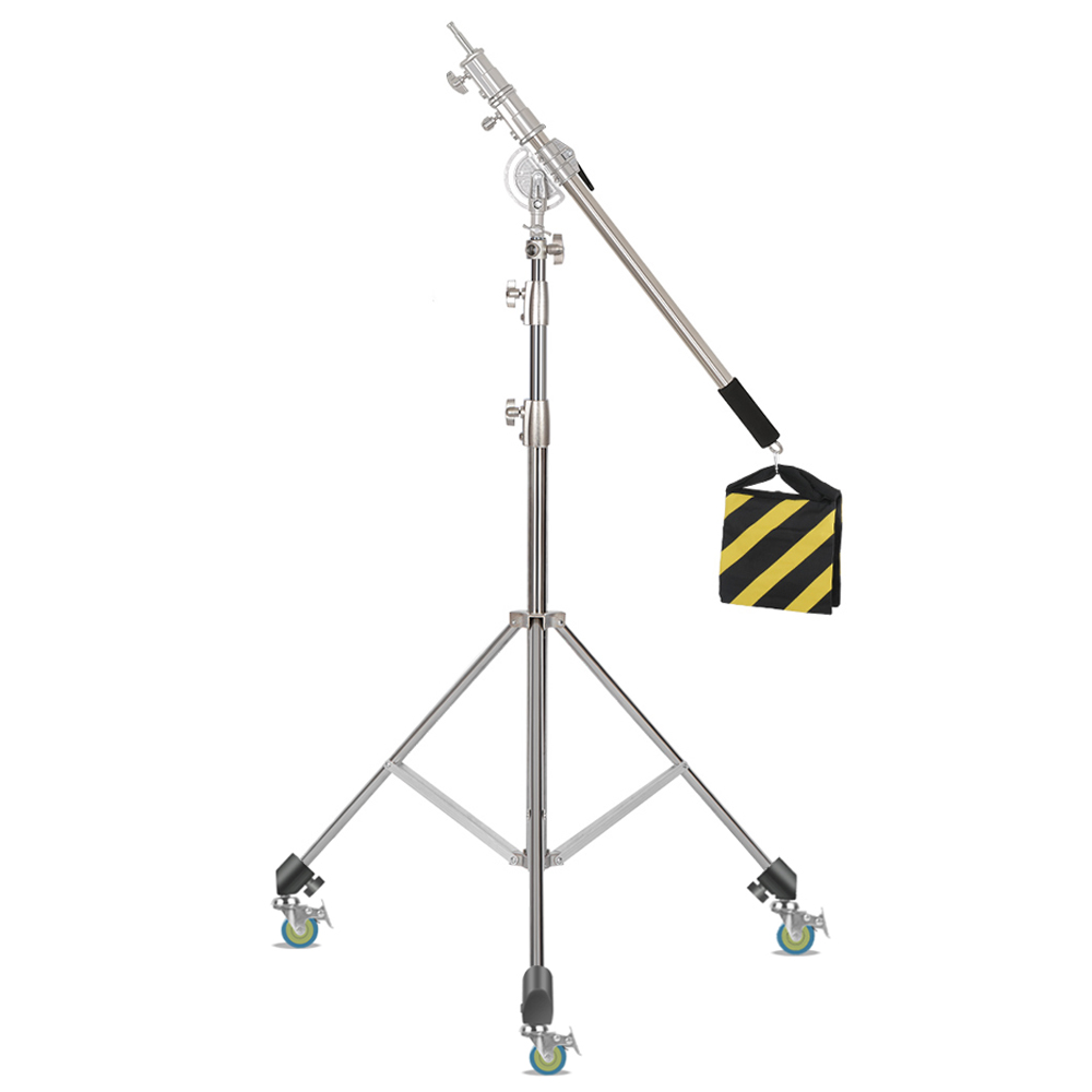 SH 2.8M Stainless Steel Light  - Photography Lighting Mount ulasan dan harga