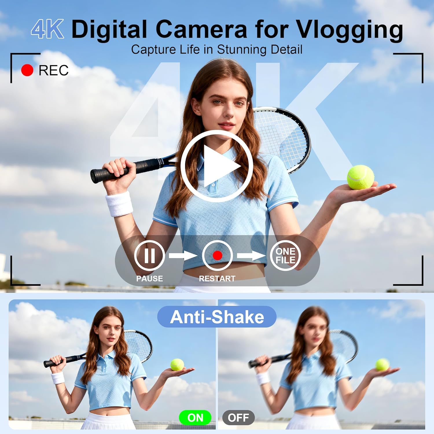 4K HD Digital Camera for Photo - Photography Natural Lighting ulasan dan harga