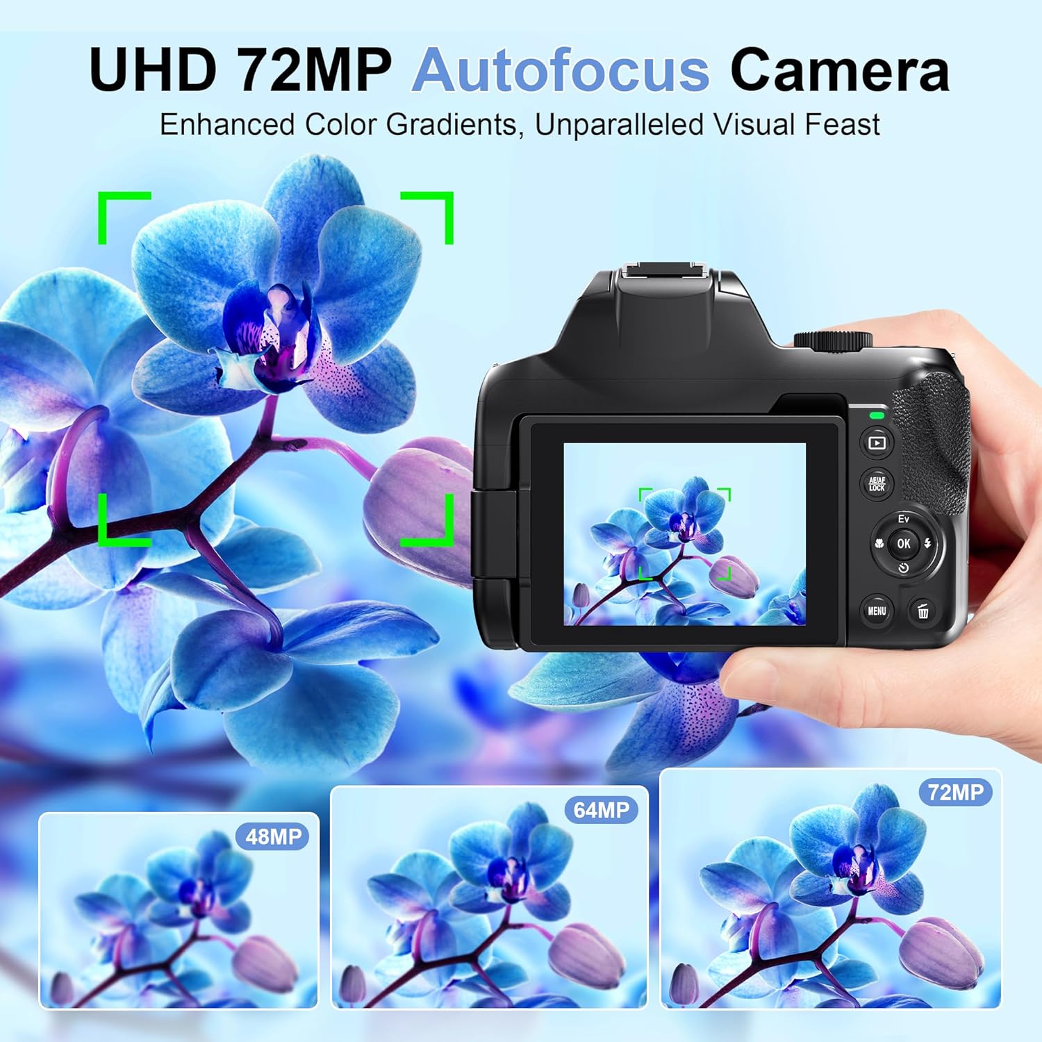 4K HD Digital Camera for Photo - Photography Natural Lighting ulasan dan harga