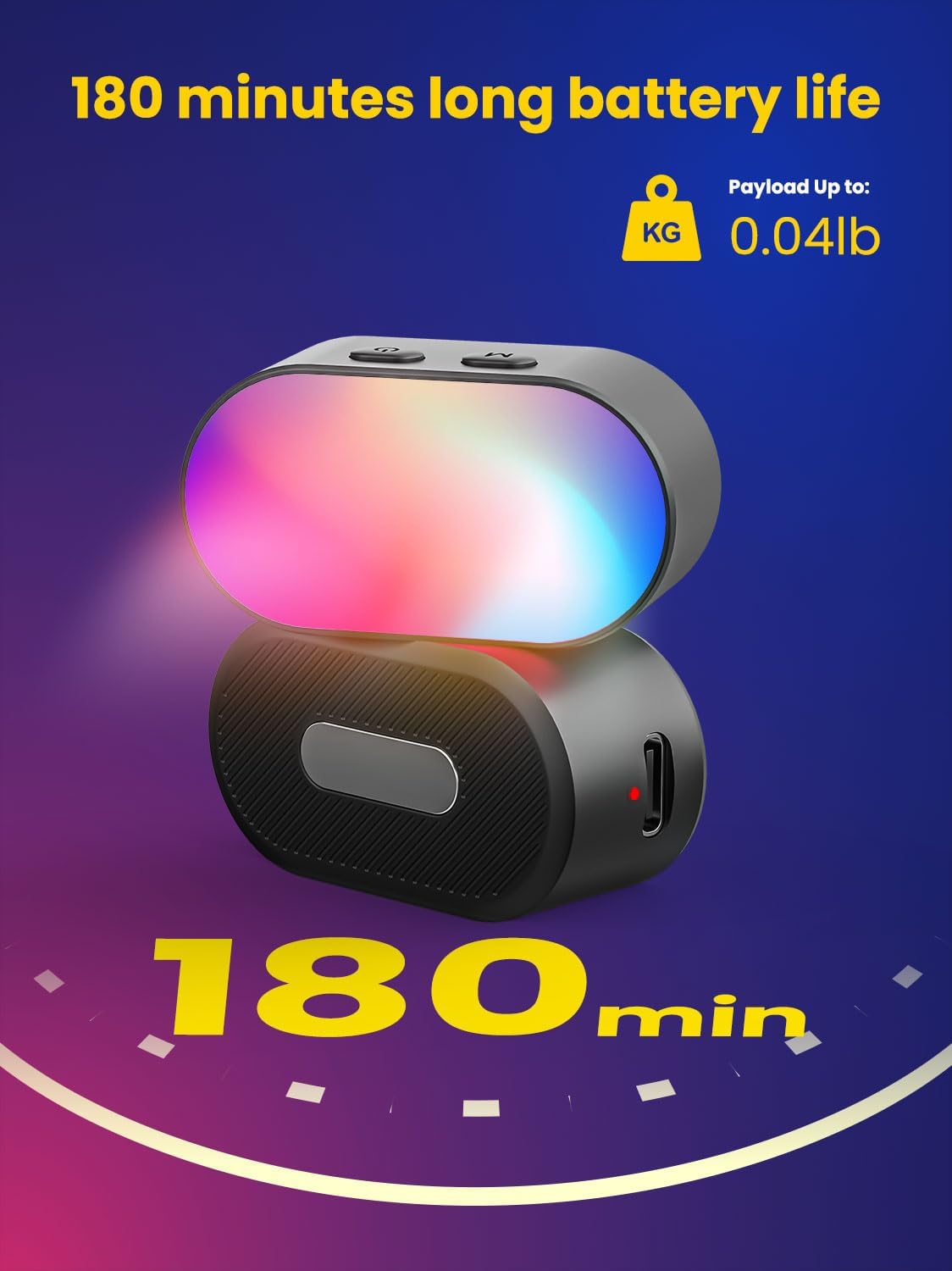 AOCHUAN Mini RGB Magnetic Fill - Photography Lighting Professional ulasan dan harga
