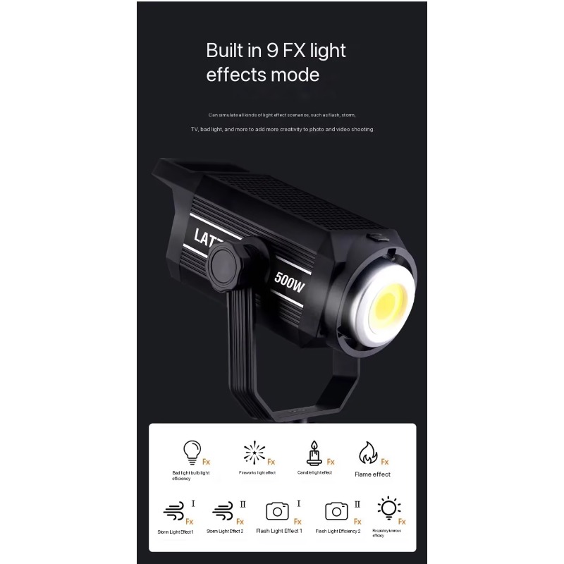 【Hot Sale】LATZZ 500W LED Video - Photography Lighting For Sale ulasan dan harga