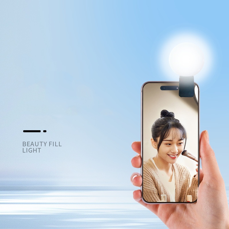 Mini Q Round Selfie Fill Light - Photography Lighting Equipment ulasan dan harga