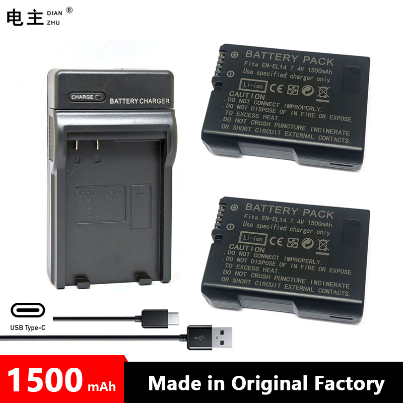 EN-EL14 EN EL14 ENEL14 Battery - Nikon Camera D3500 ulasan dan harga