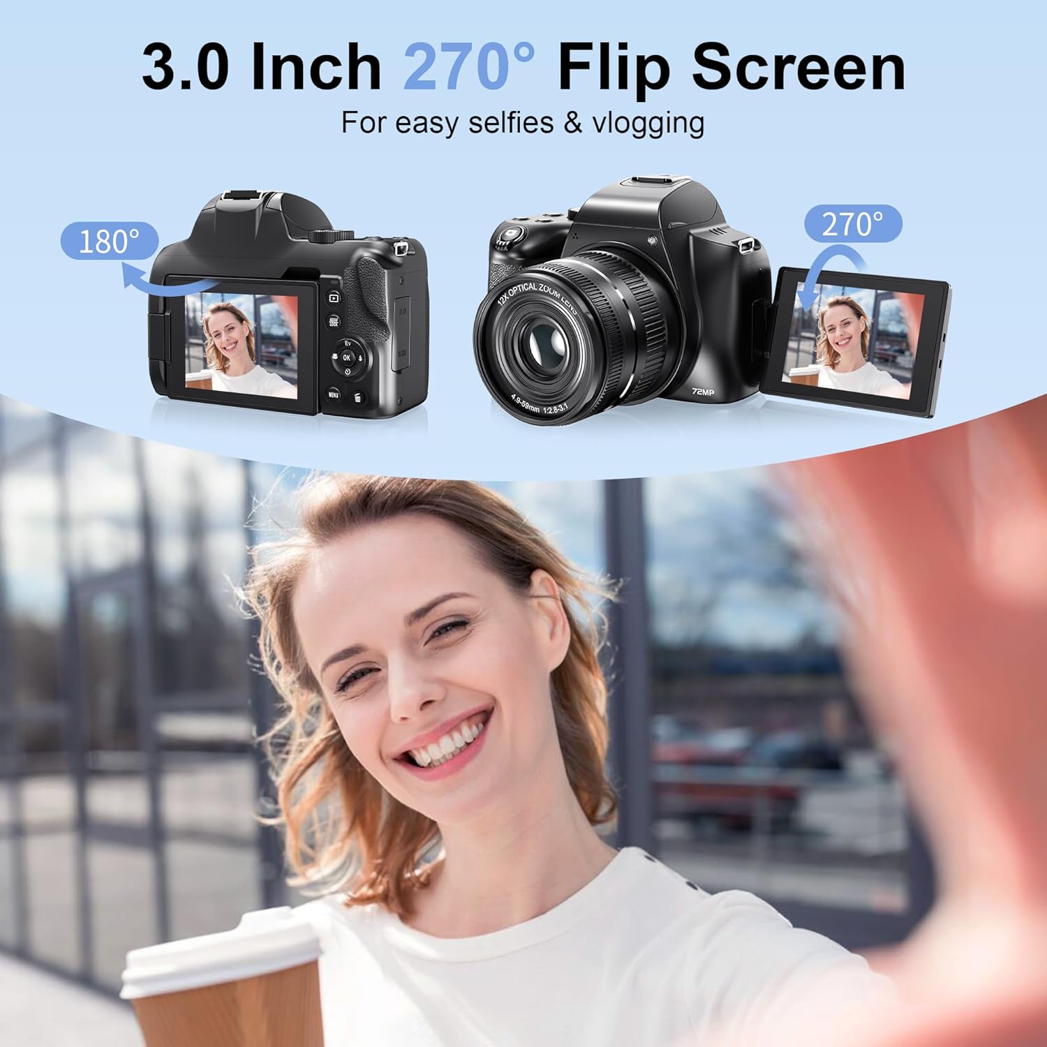 72MP Digital Cameras For Photo - Photography Natural Lighting ulasan dan harga