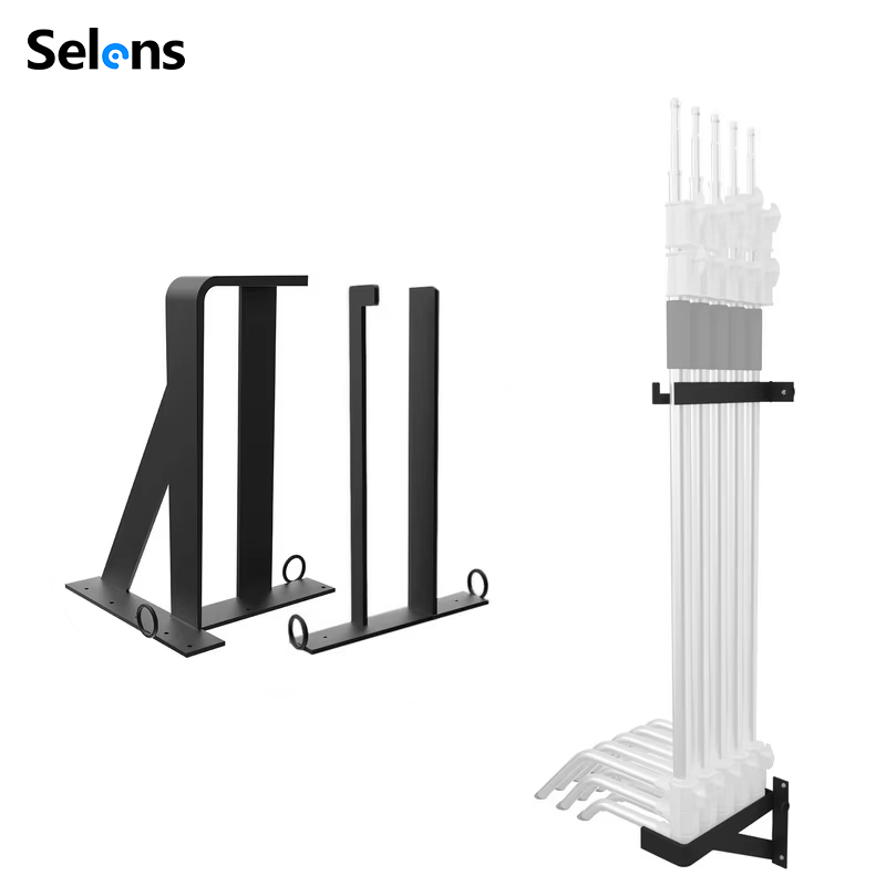 Selens Wall Mount C-Stand Stor - Photography Lighting Mount ulasan dan harga