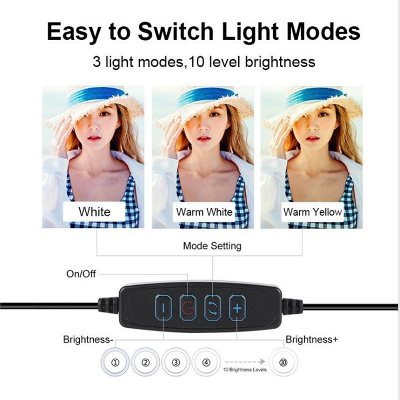 Dimmable Led Ring Light Profis - Photography Lighting Mount ulasan dan harga