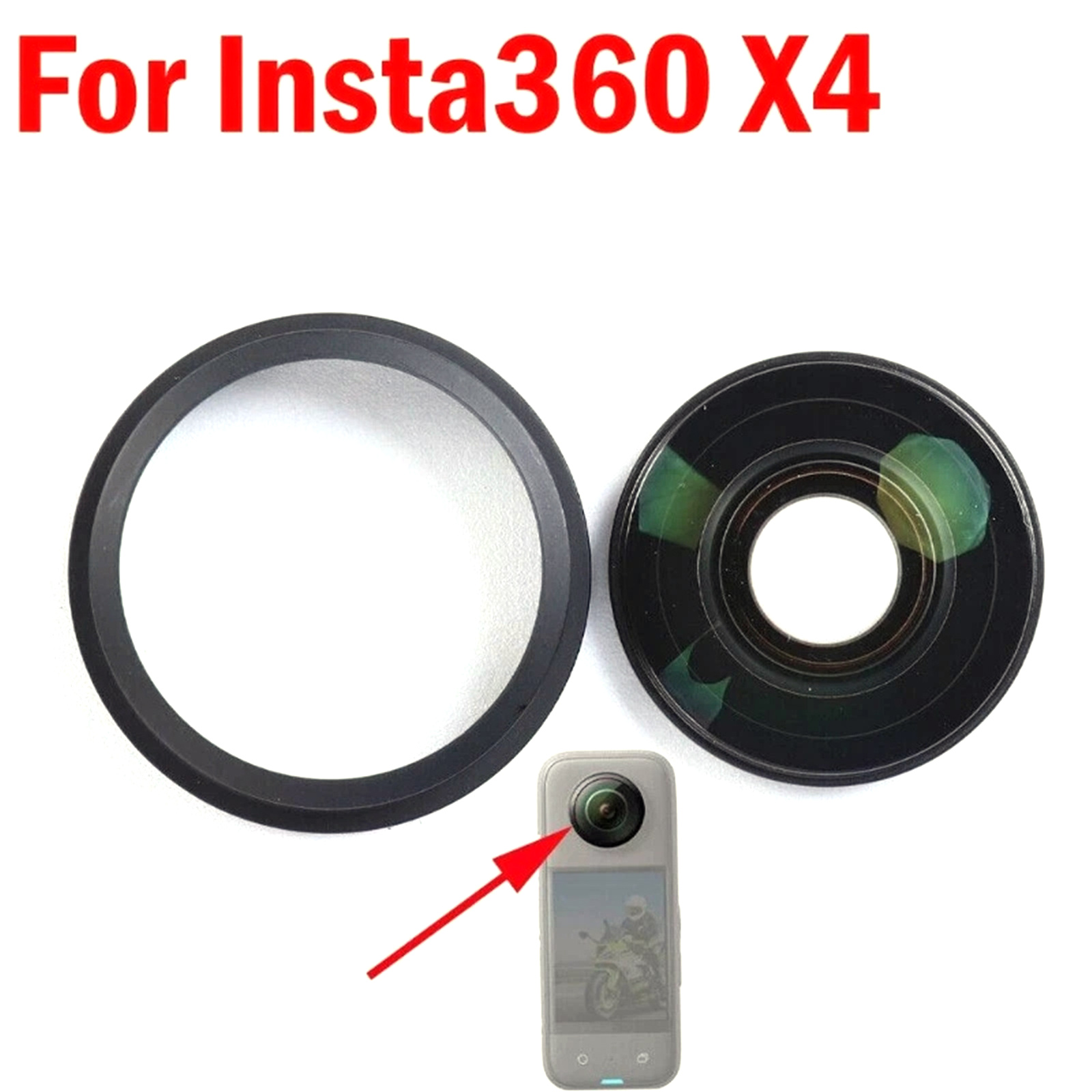 Lens Glass For Insta360 One X4 - Insta360 Camera X4 ulasan dan harga