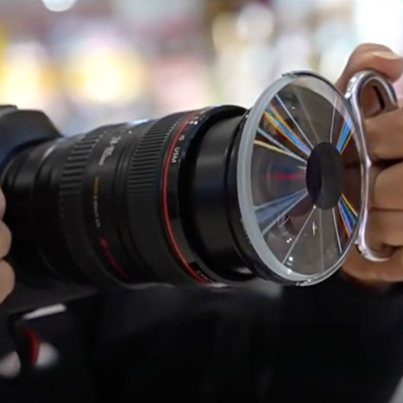 90mmHandheld Vortex Halo Filte - Lighting Effect In Photography ulasan dan harga