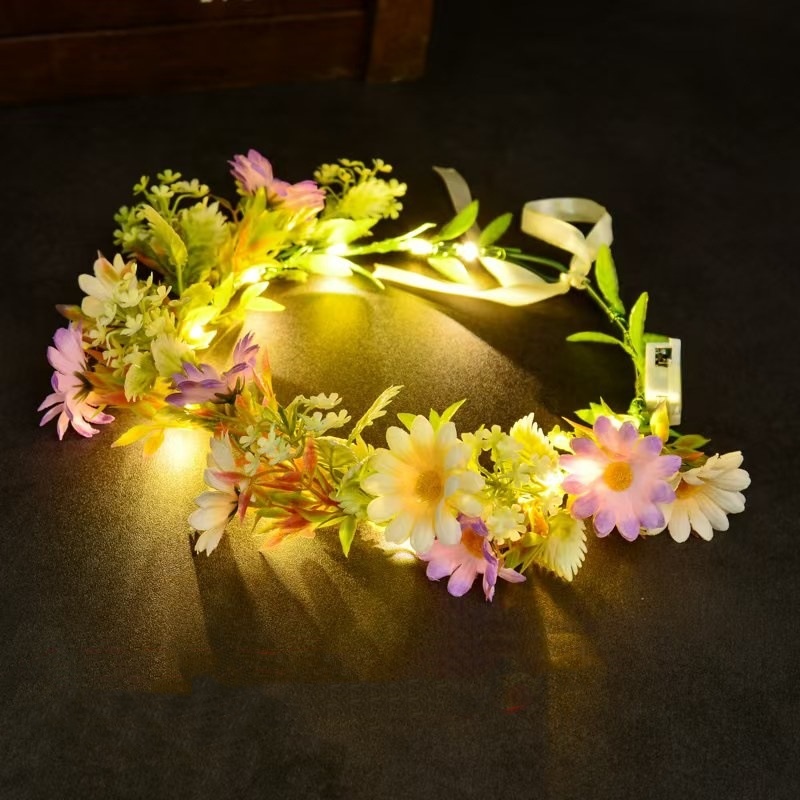 LED Light Up Flower Crown Head - Photography Lighting Equipment ulasan dan harga