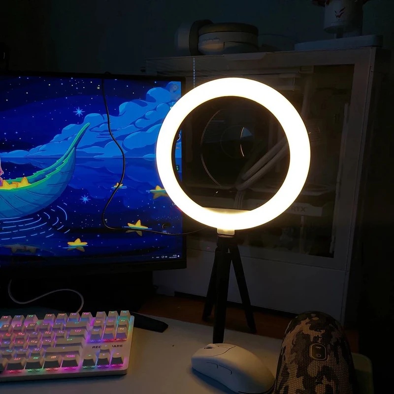 Desiontal 26cm Ring Light with - Photography Lighting Mount ulasan dan harga