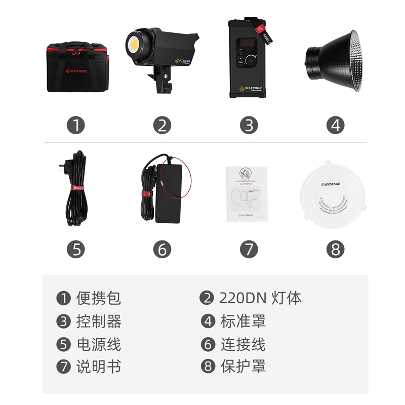iFootage SL1 60DN SL1 60220DN  - Photography Natural Lighting ulasan dan harga
