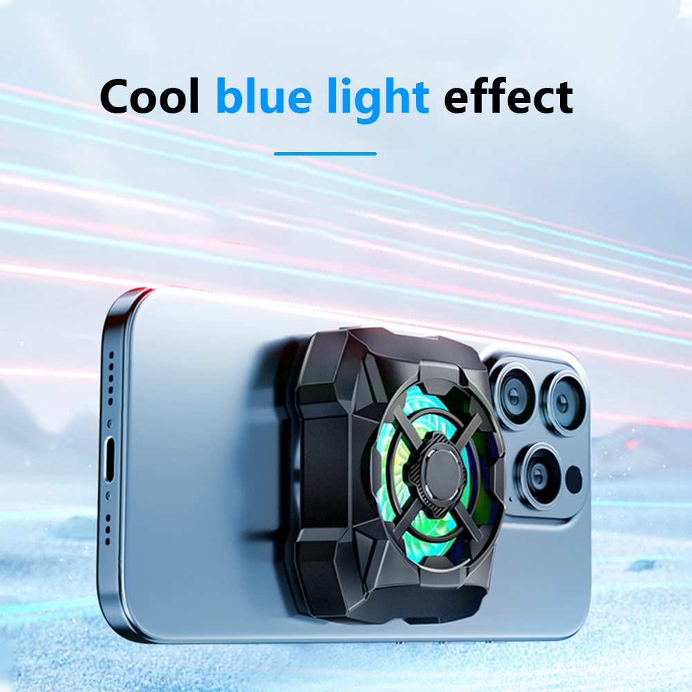 Phone Cooler with Blue Light 3 - Photography Lighting Professional ulasan dan harga