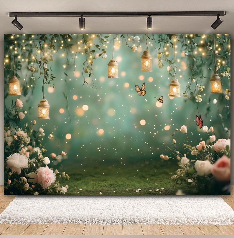 Fairy Tale Garden Backdrop for - Photography Natural Lighting ulasan dan harga