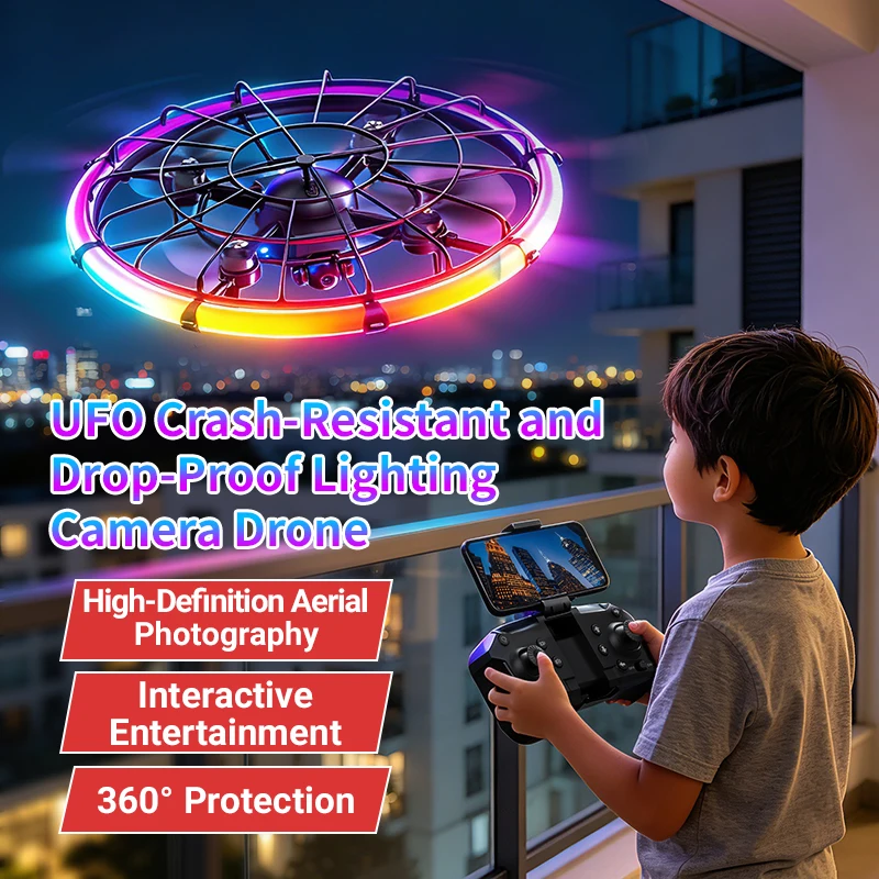 JJRC H145 UFO RC Drone with Du - Lighting In Photography For Beginners ulasan dan harga