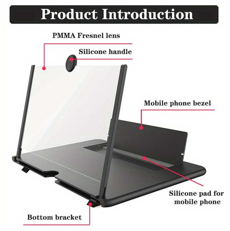 10/12 inch HD Mobile Phone Scr - Photography Lighting Professional ulasan dan harga