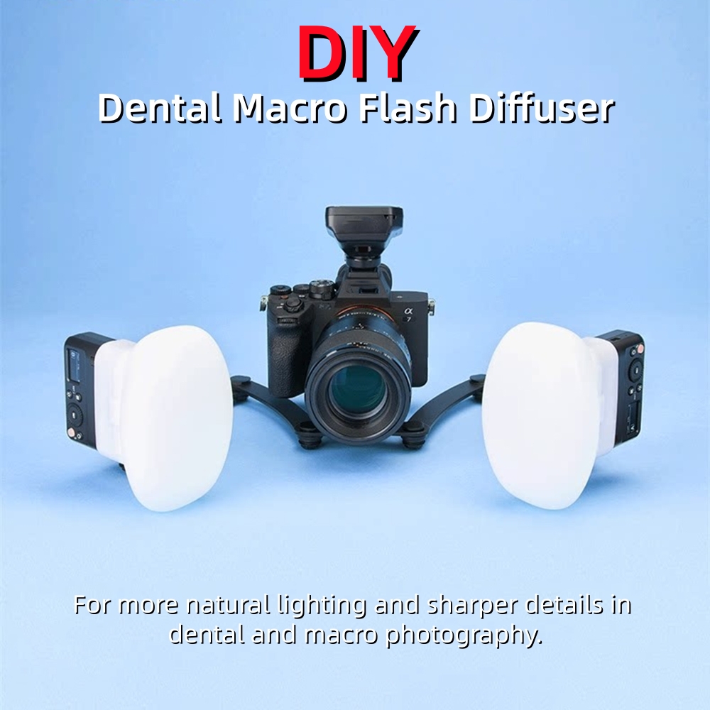 2pcs Silicone Softbox Dental M - Photography Natural Lighting ulasan dan harga