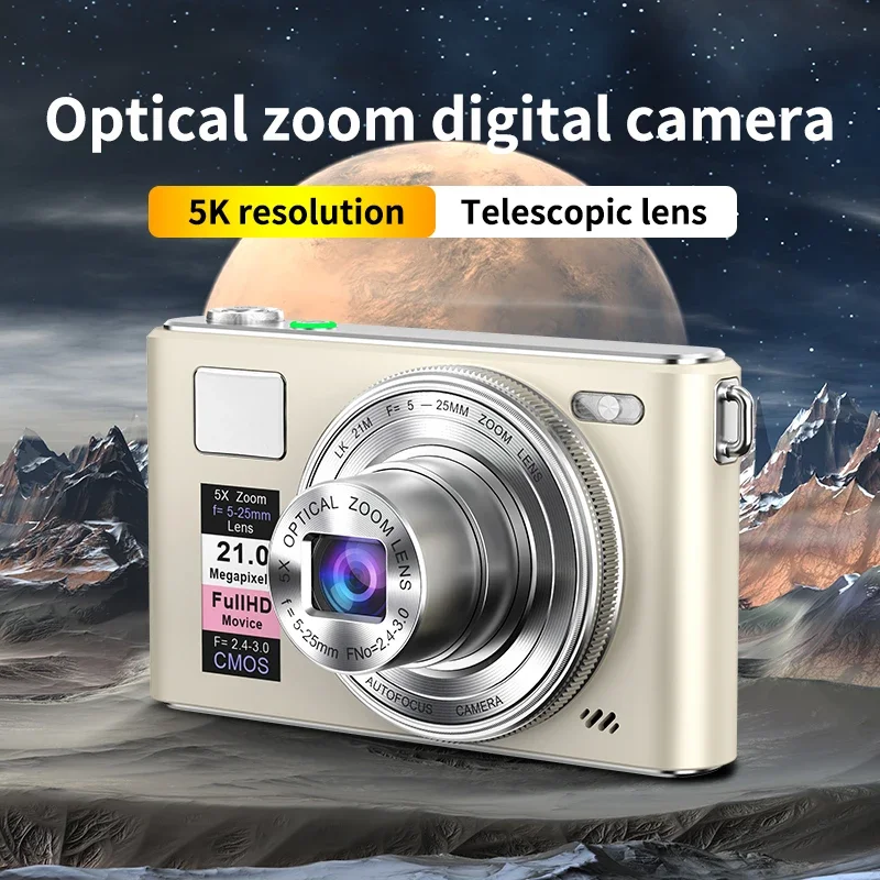 5K 64MP HD Digital Camera 5X O - Photography Natural Lighting ulasan dan harga