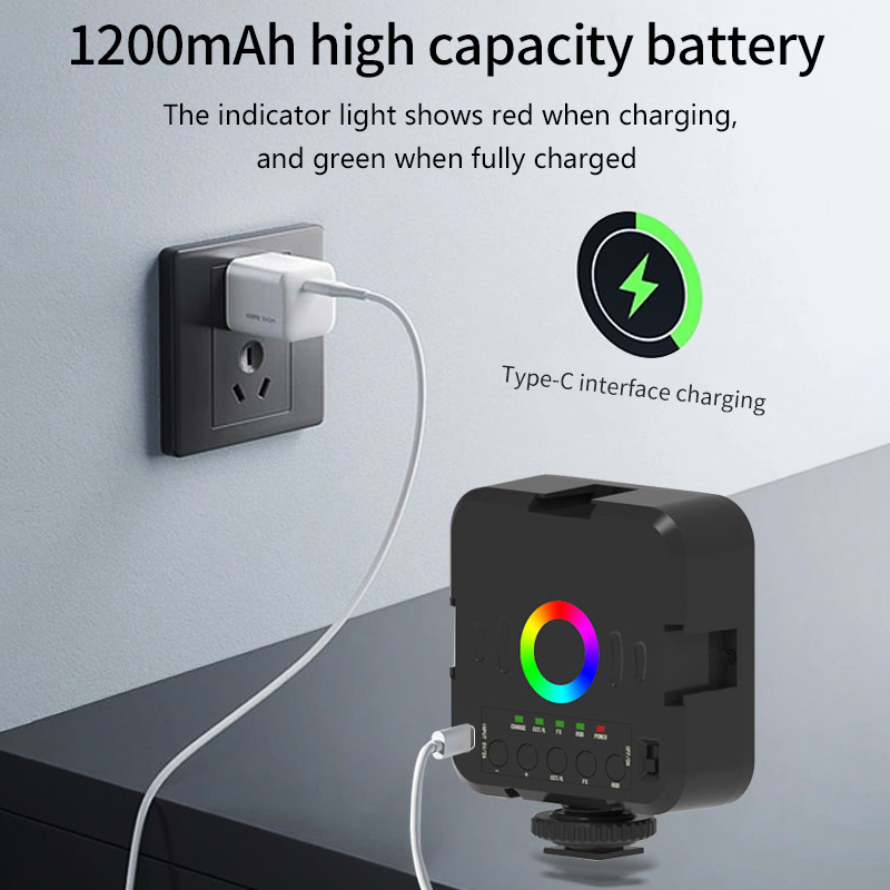 Portable Mini RGB Video Light  - Photography Lighting Mount ulasan dan harga