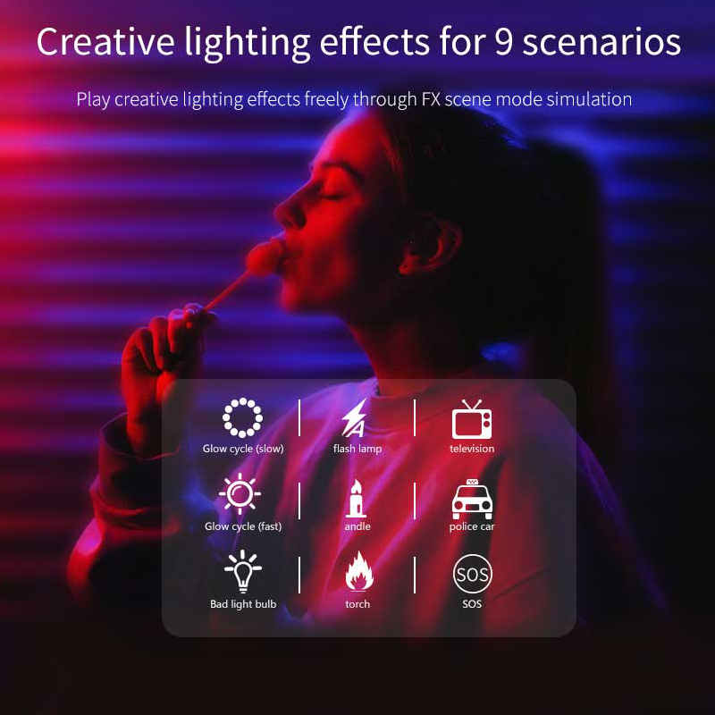 Portable Mini RGB Video Light  - Photography Lighting Mount ulasan dan harga