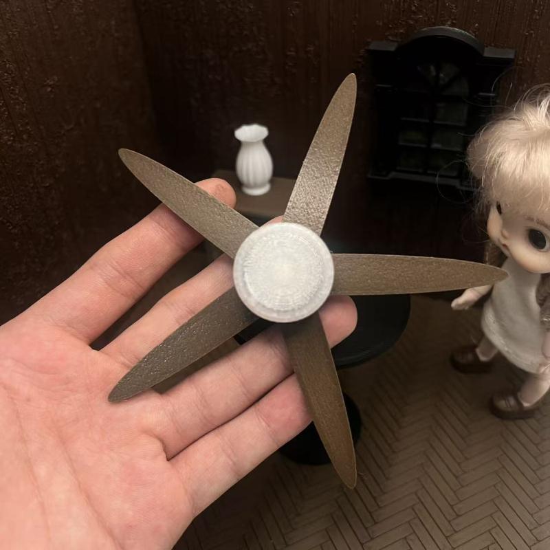 1/12 Mini Vintage Ceiling Fan  - Photography Natural Lighting ulasan dan harga